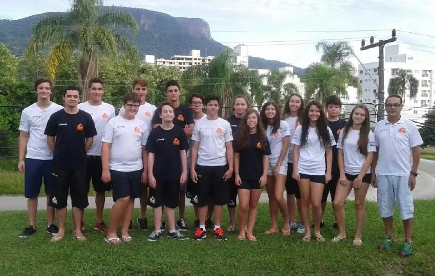 Equipe brusquense traz um bronze de Palhoça