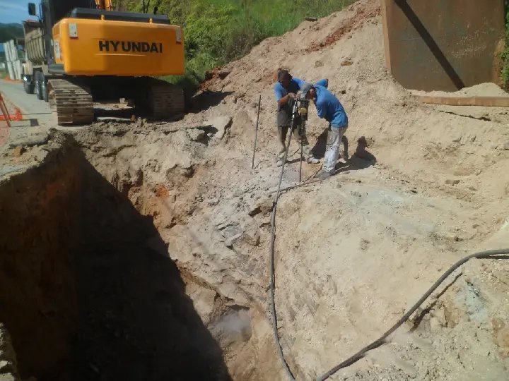 Iniciadas detonações na Bacia Limeira