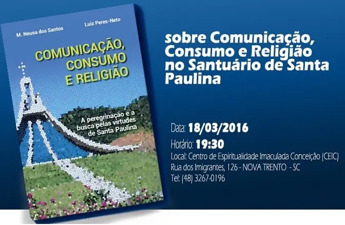 Livro sobre Santa Paulina será lançado em Nova Trento