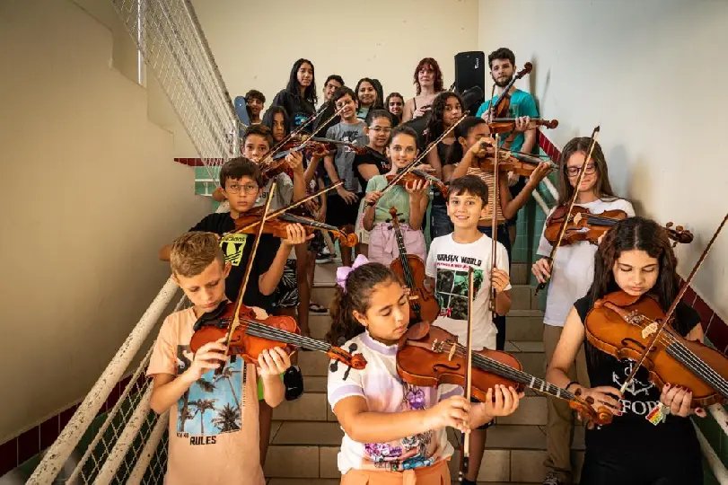 Projeto da Philarmonia Brusque com escola precisa de apoio