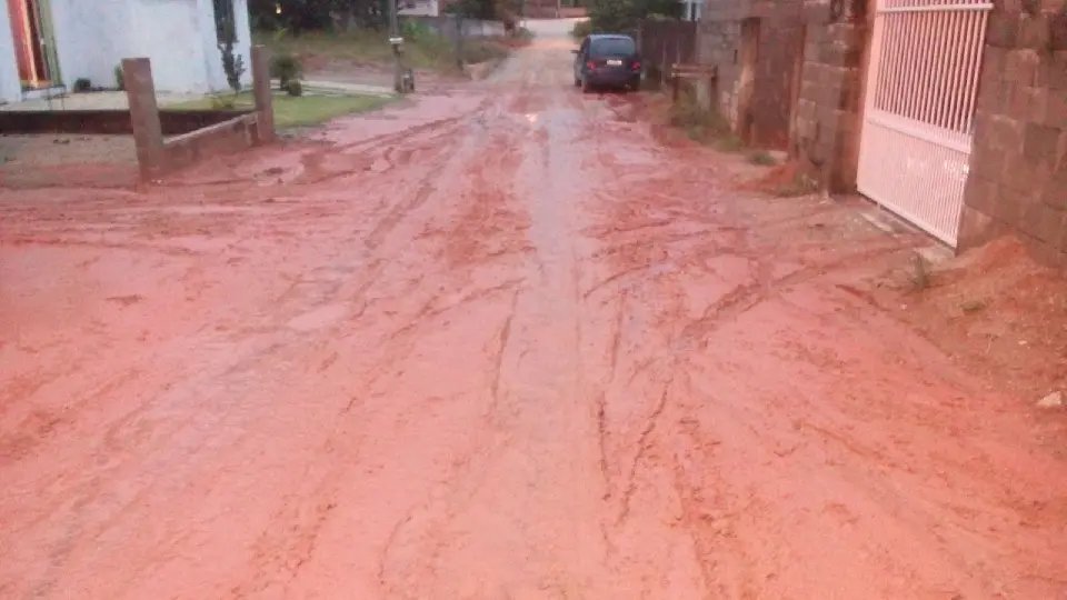 “Deixa a rua intransitável”, conta morador de Guabiruba