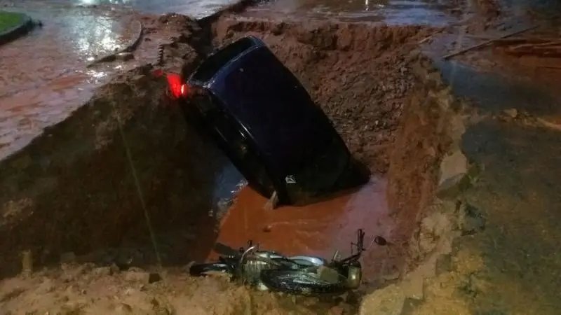 Vítima de acidente segue em estado grave 