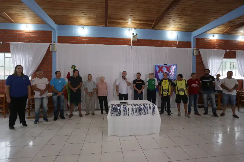 Cerimônia marca abertura da 21ª edição dos Comunitários de Guabiruba