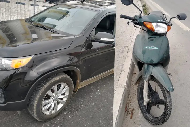 Homem bate em pedra na pista, cai da moto e morre atropelado na rodovia