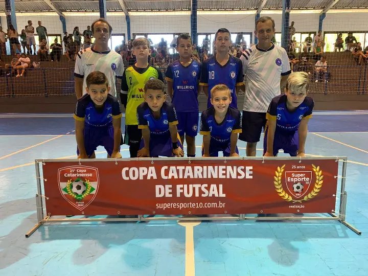 Clube Guarani sedia 1&ordf; fase da Copa Catarinense de Futsal