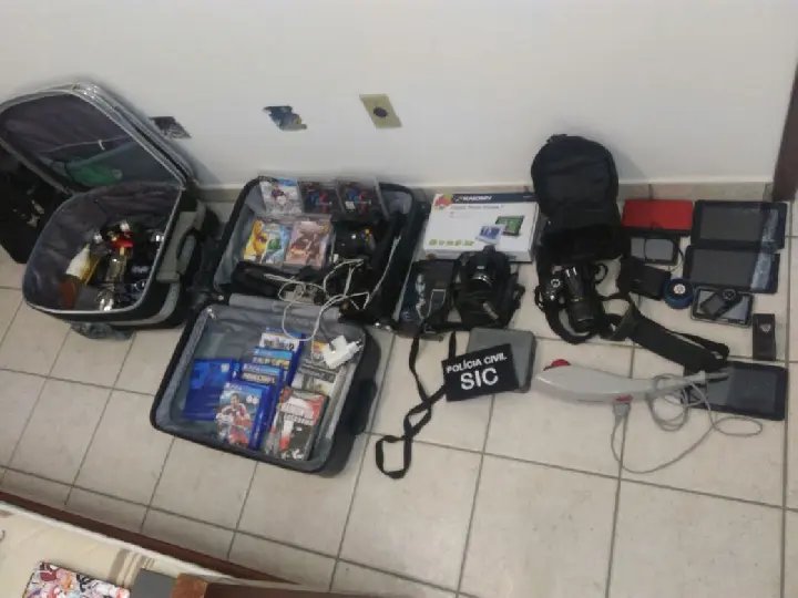 Polícia Civil de Brusque prende autores de diversos furtos na região