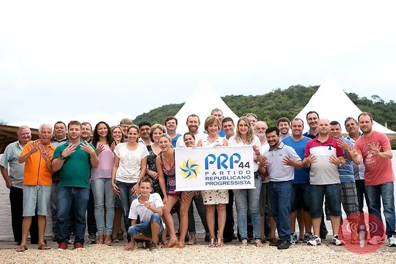 PRP de Brusque recebe presidente estadual