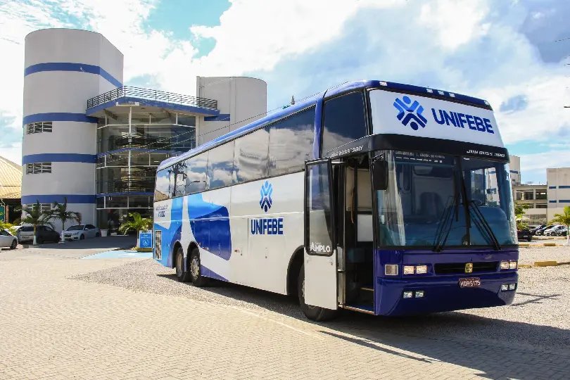 UNIFEBE recebe ônibus da Receita Federal