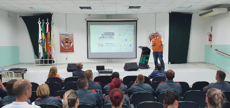 Realizada aula inaugural do Curso de Prote&ccedil;&atilde;o e Defesa Civil