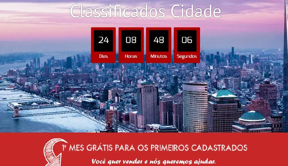 Vem aí o Classificados Cidade