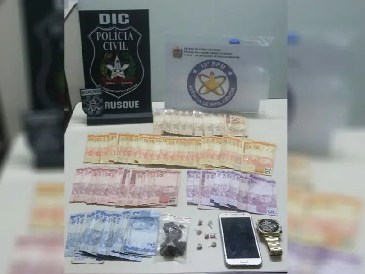 Operação prende homem por tráfico de drogas no Azambuja