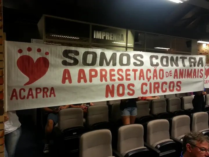 Proibição do uso de animais é aprovada