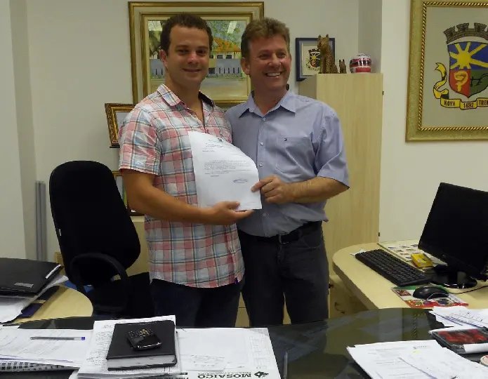 Vice assume Prefeitura de Nova Trento 