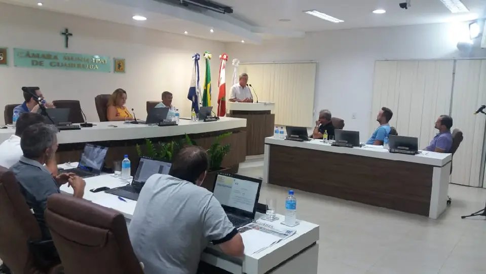 Prefeito Mathias participa da sess&atilde;o da C&acirc;mara de Vereadores