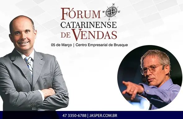 Belga e sócio da Revista VendaMais vem a Brusque