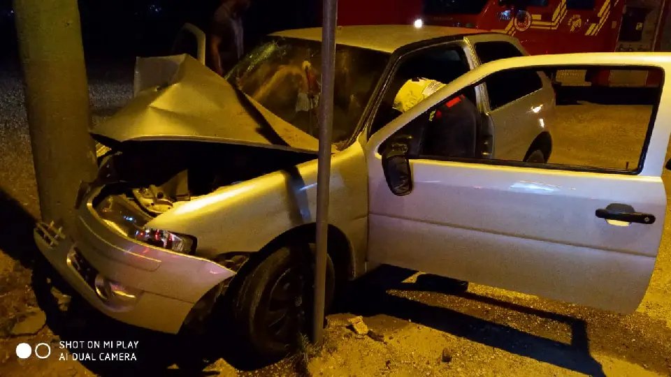 Homem fica ferido ap&oacute;s acidente no bairro Bateas