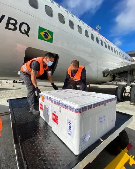 Santa Catarina recebe novo lote com doses da vacina contra a Covid-19