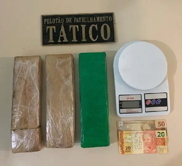 PPT intercepta entrega de drogas e homem &eacute; preso