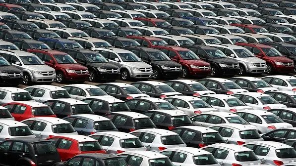Venda de veículos cai 26,55%