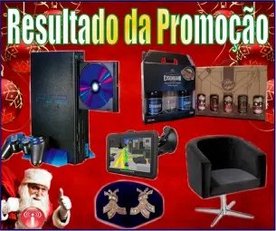 Ganhadores da promoção