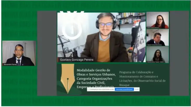 OSB Brusque vence Pr&ecirc;mio de Boas Pr&aacute;ticas em Gest&atilde;o P&uacute;blica