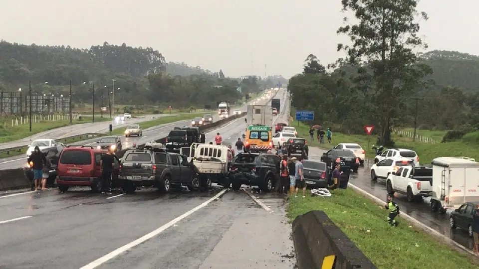 BR-101 lidera as estat&iacute;sticas de mortes em acidentes nas rodovias federais de SC
