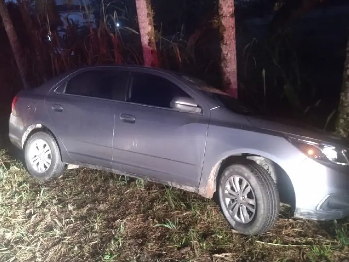 Acidente: sa&iacute;da de pista em Nova Trento