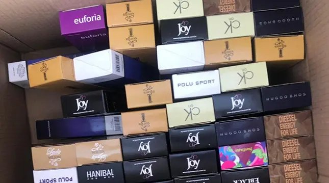 Frascos de perfume s&atilde;o apreendidos em SJB