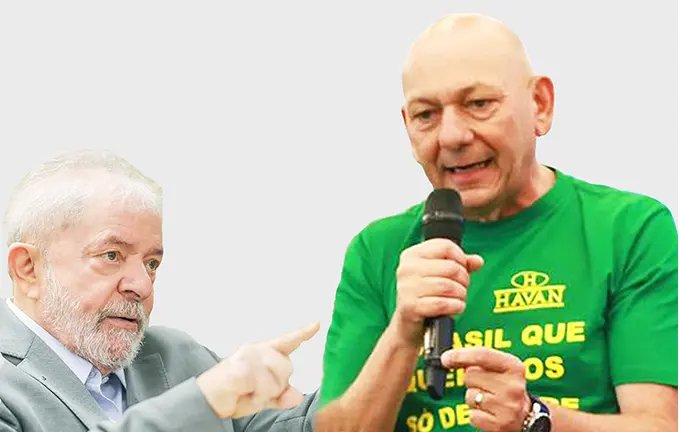 PT e Lula processam Luciano Hang por cal&uacute;nia e difama&ccedil;&atilde;o