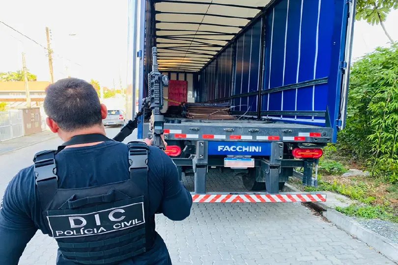 PC recupera carga roubada avaliada em R$ 2 milh&otilde;es