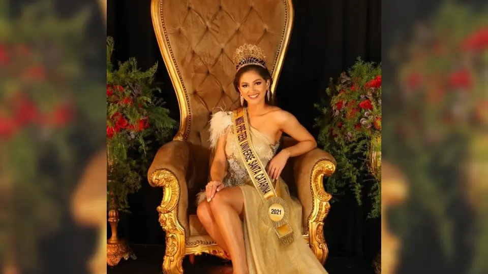 Brusquense &eacute; eleita Miss Santa Catarina