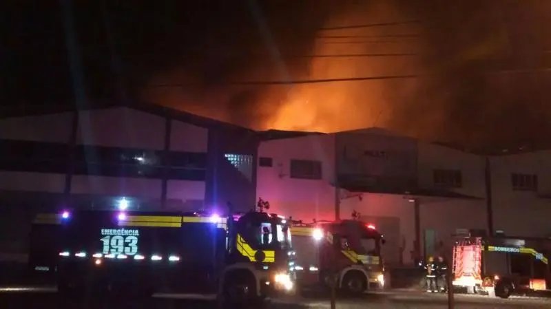 Incêndio em Guabiruba pode ter sido criminoso