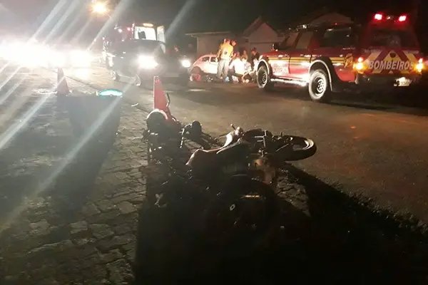 Idoso perde a vida após colisão entre moto e bicicleta 