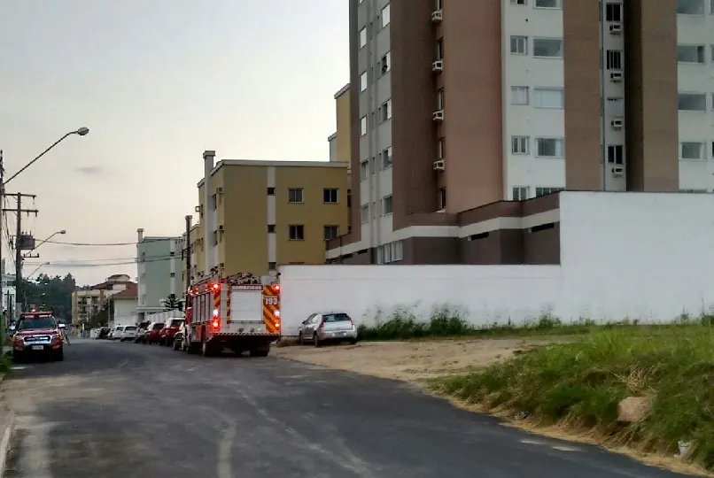 Corpo de Bombeiros registra principio de incêndio em apartamento no Santa Rita