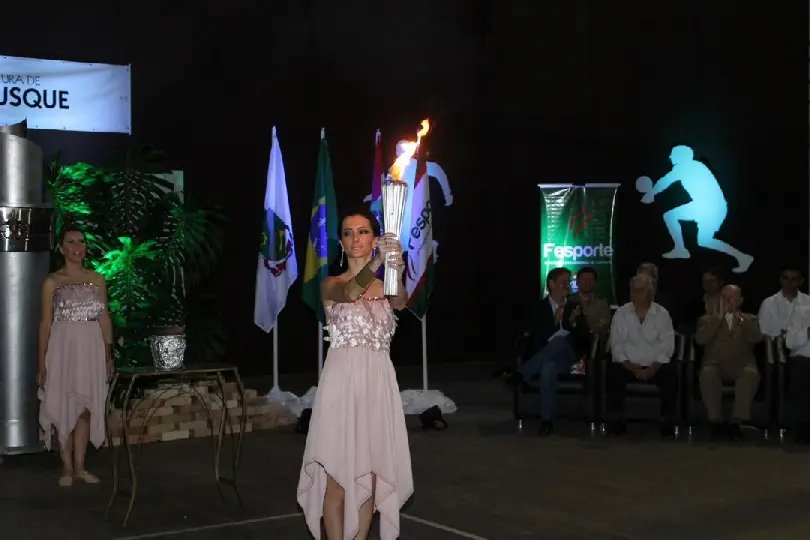 Chama do JASC à caminho de Joaçaba