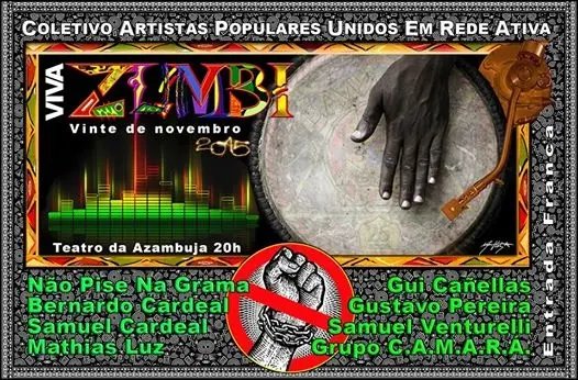 Evento “Viva Zumbi” reúne artistas em Brusque