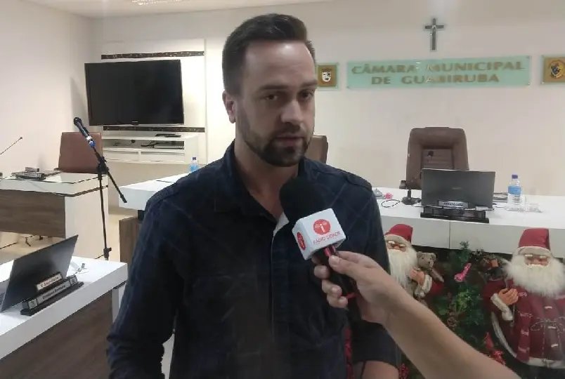 &ldquo;Eu sou pr&eacute;-candidato a prefeito de Guabiruba&rdquo;, afirma o vereador Godo