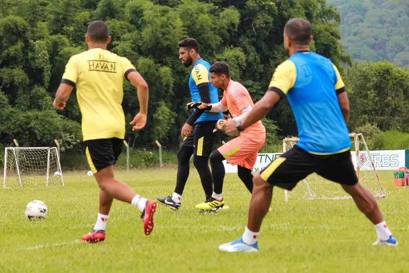 Quadricolor realiza treino visando o Atl&eacute;tico Catarinense