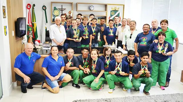 Brusque 5º lugar no Parajasc 2017