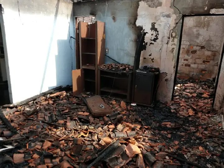 Duas pessoas morrem em inc&ecirc;ndio em Guaramirim
