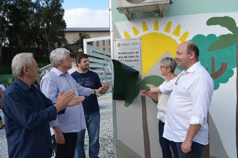 Área de lazer da EEF Cedro Alto está revitalizada