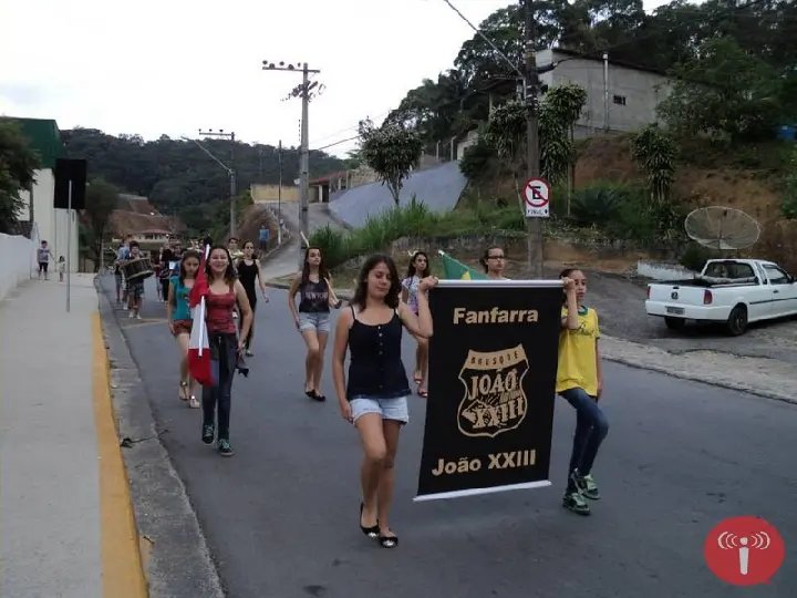 Fanfarra representa Brusque e SC em concurso 