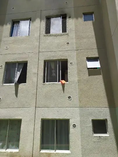 Apartamento pega fogo no bairro Cedrinho em Brusque