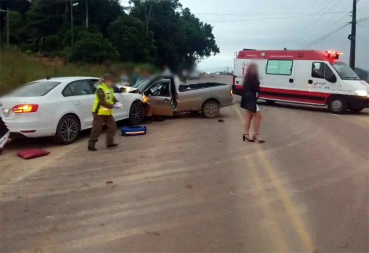 Tr&ecirc;s mortos e um ferido em acidente em Ituporanga