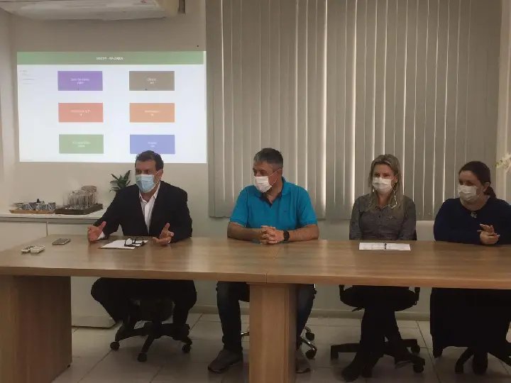 Equipe apresenta balan&ccedil;o  do combate &agrave; pandemia em Brusque