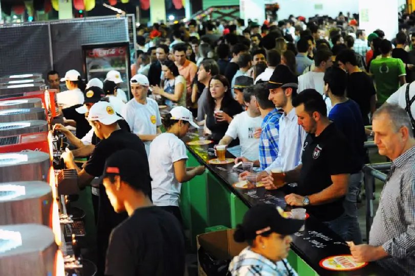 Mais de 45 mil copos de chopp consumidos
