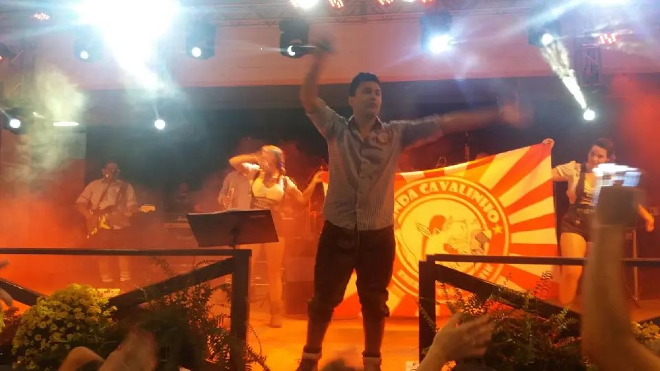 Animação sacudiu o pavilhão