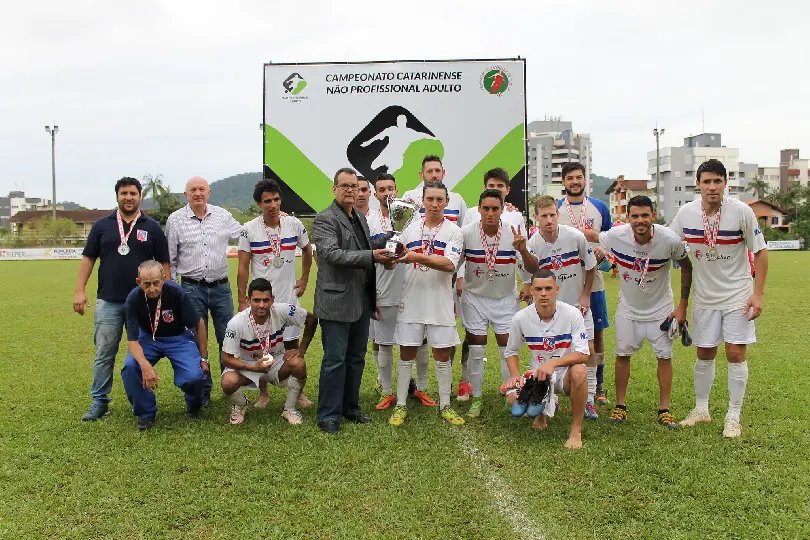 Carlos Renaux é vice-campeão do Catarinense Não Profissional