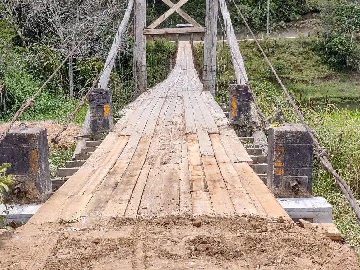 Ponte p&ecirc;nsil da Cristalina fecha para manuten&ccedil;&atilde;o 