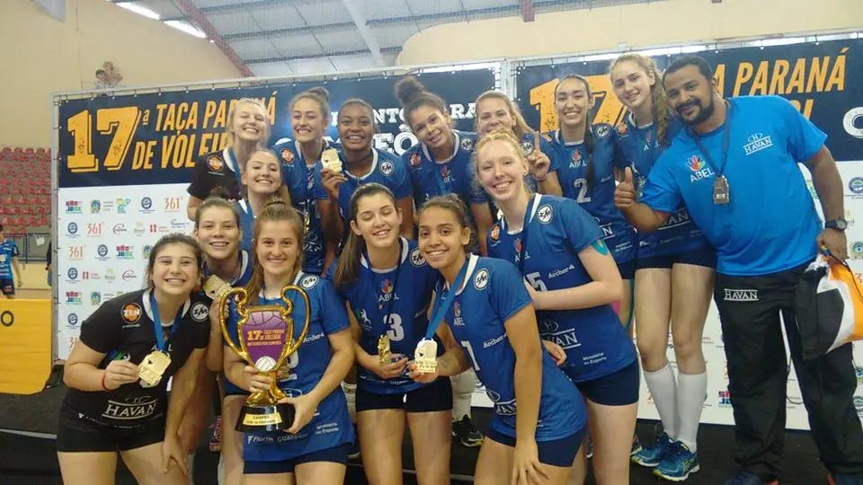 ABEL/Havan conquista título da Taça Paraná de Vôlei